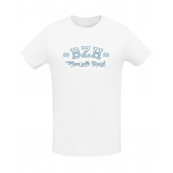 T-shirt homme - BZH bleu