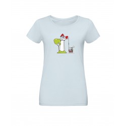 T-shirt femme - Phare et coeur
