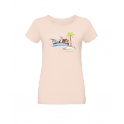 T-shirt femme - Île